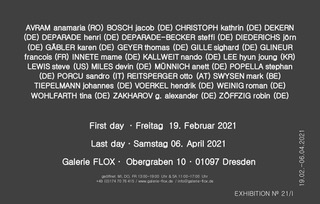 Portfolio Ausstellung in der Galerie FLOX Dresden